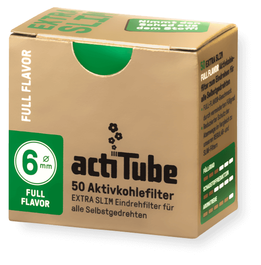 actiTube 6mm Full Flavor tunet