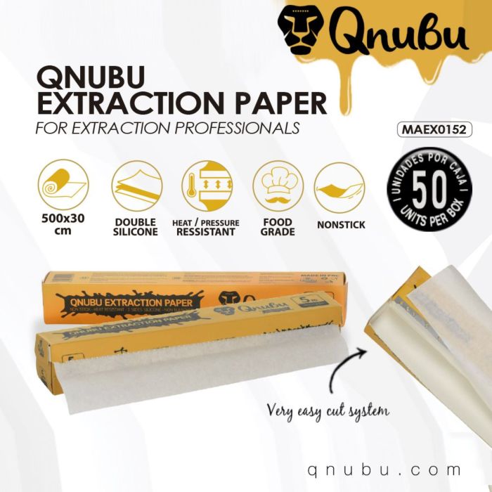 QNUBU PRESS EXTRACTION PAPER 30 CM (5 M ROLL)